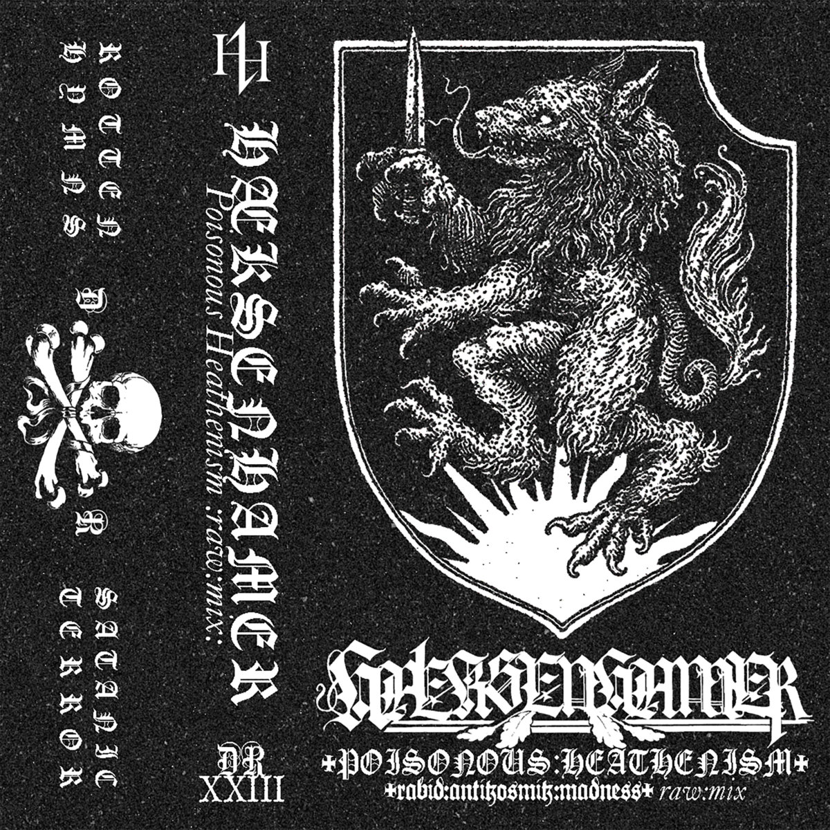Poisonous Heathenism +rabid:antikosmik:madness+ (Raw Mix) cover
