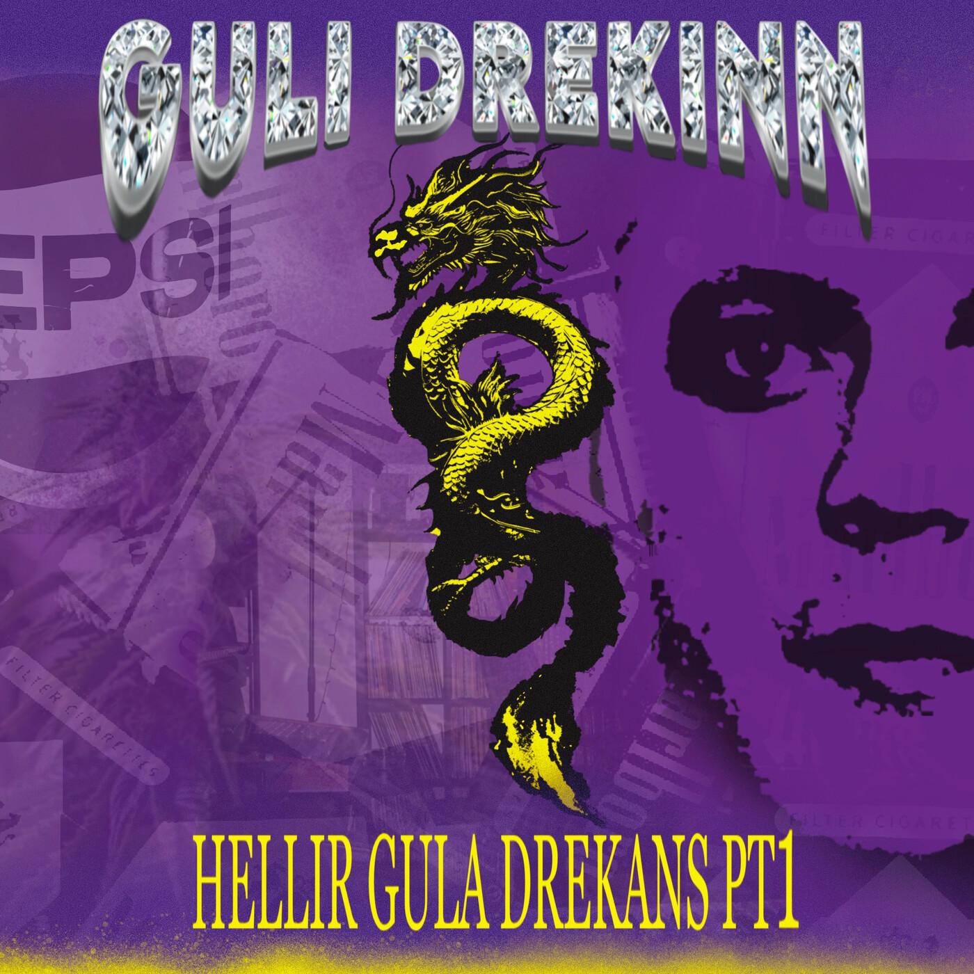 hellir gula drekans, pt. 1 cover